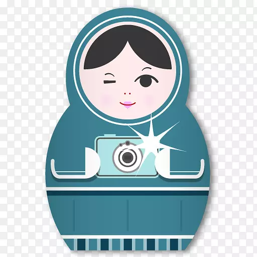电脑图标图片桌面壁纸-洋娃娃