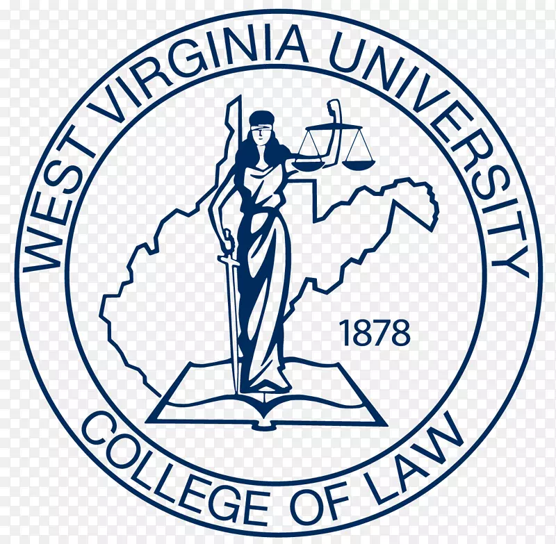WVU法学院标志组织品牌剪贴画-西弗吉尼亚大学