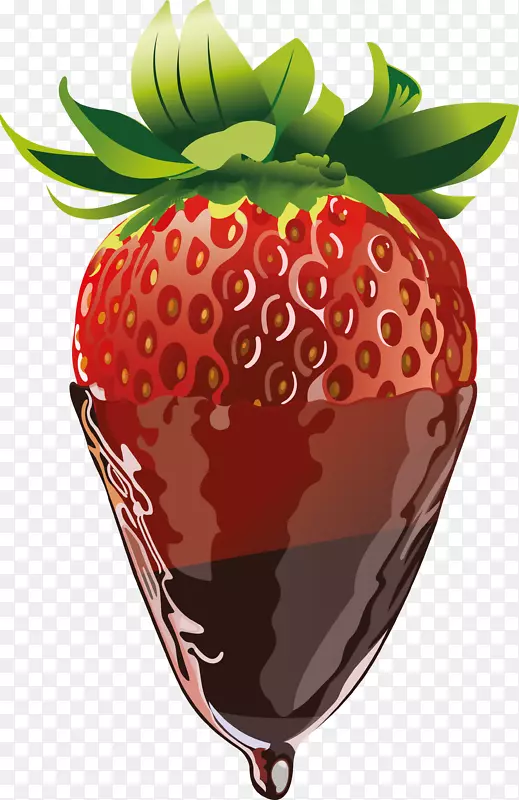 果汁图形草莓砧木图.果汁
