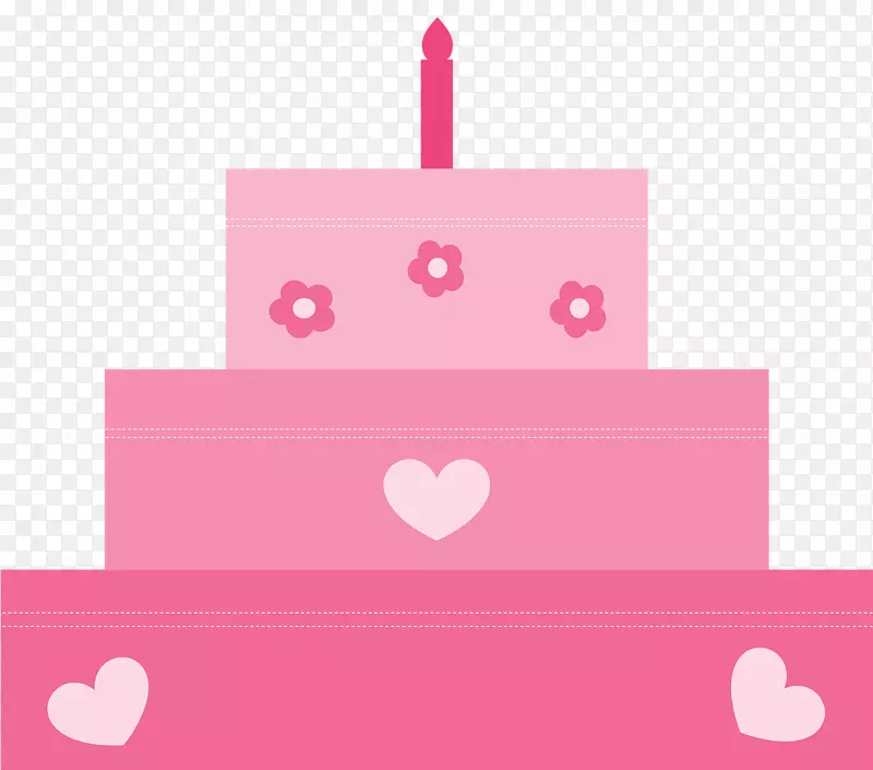 生日蛋糕png图片剪辑艺术-生日