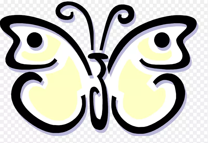 蝴蝶和飞蛾卷心菜白色作者流图形.蝴蝶