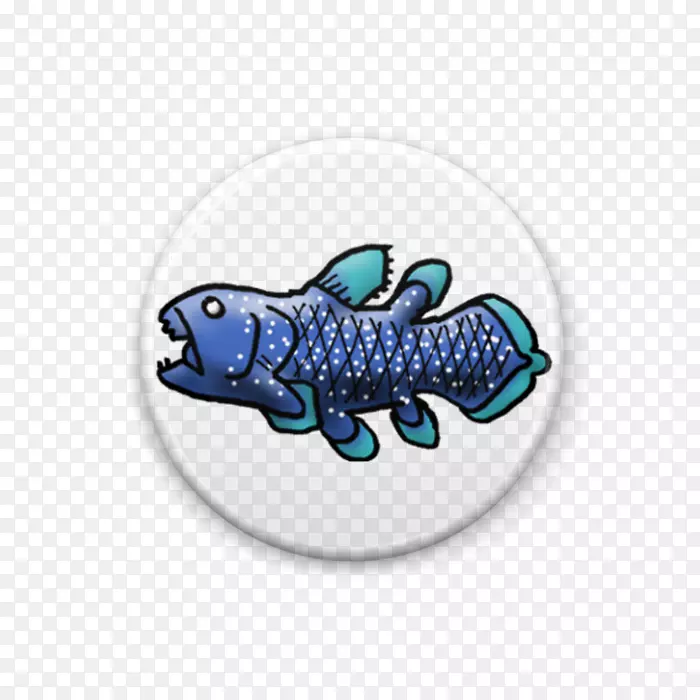 体形深海生物鱼类徽章