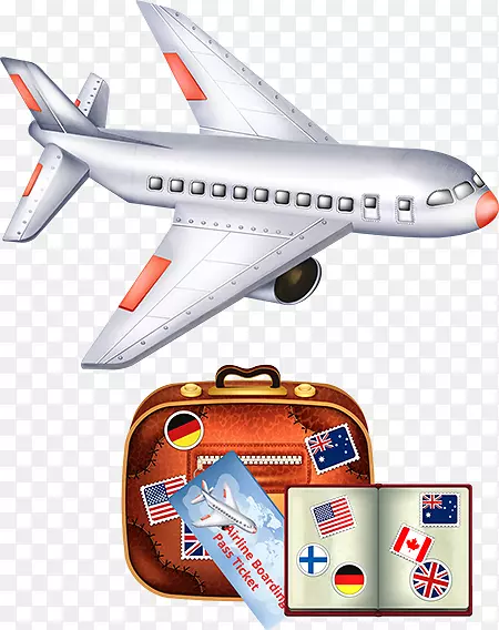 飞机飞行、航空旅行、飞机行李-桑巴哈·曼扎拉