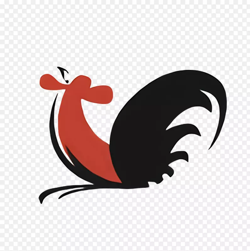 鸡图形设计标志-Gaina