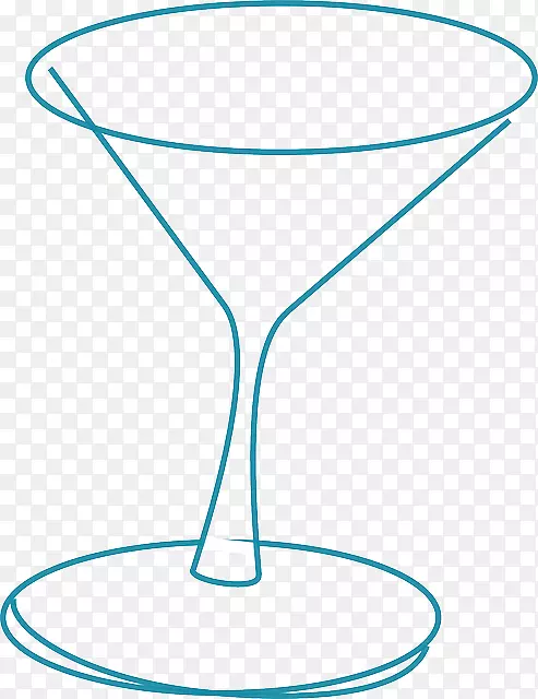 马提尼鸡尾酒玻璃夹艺术杯玻璃器皿