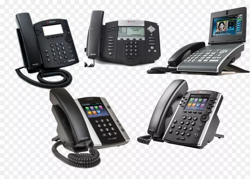 IP语音电话VVX 411 voip电话媒体电话会议电话