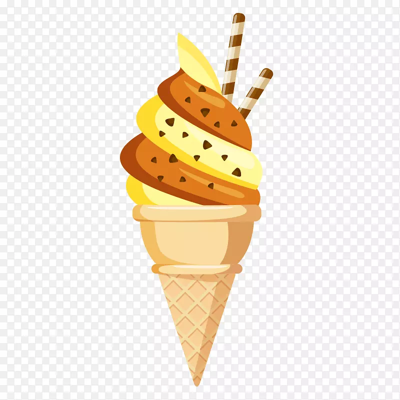 雪糕冰淇淋店冰淇淋圆锥形冰糕冰淇淋