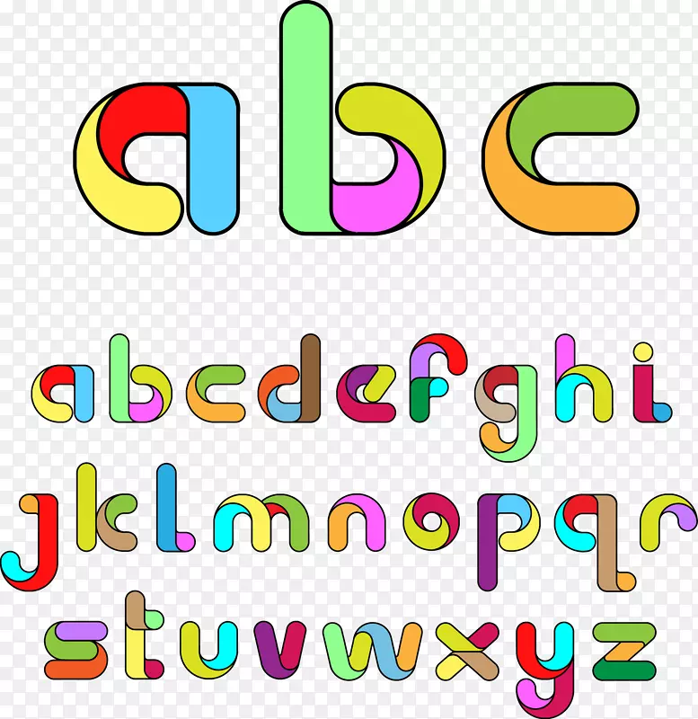 英文字母表字母三维空间欧式.字母表