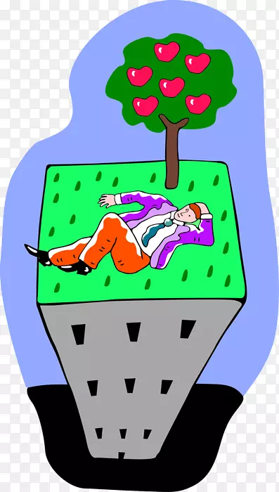 图形剪贴画插图文本表示.Mirando a su alrededor