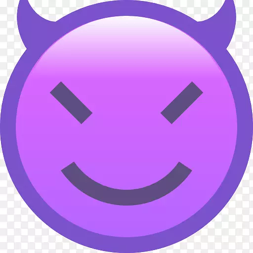 微笑紫恶表情