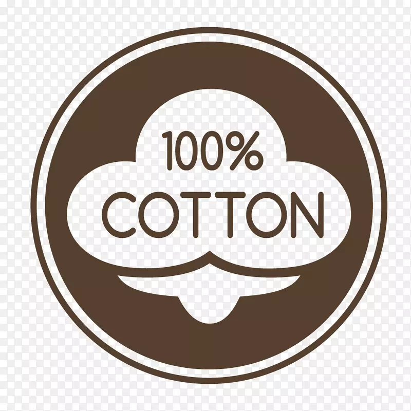 棉质徽标床上用品夹艺术标签-棉质胶囊