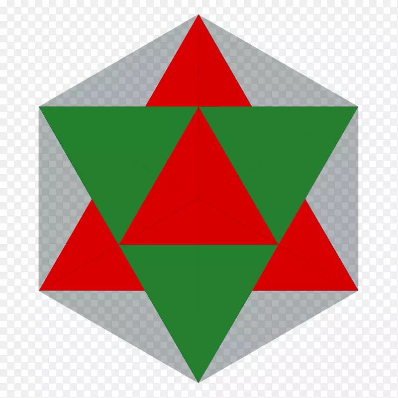 星状八面体三角形数学刻划-三角形