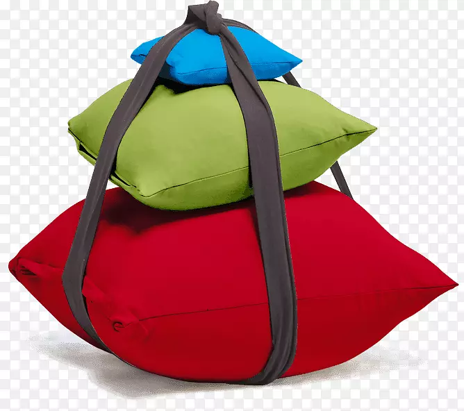 特罗比伊涅尼-薄荷豆袋椅，扔枕头，沙发-枕头