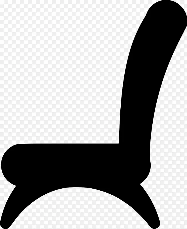 名词项目椅子剪贴画电脑图标-椅子
