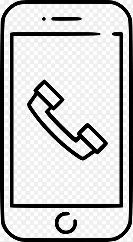计算机图标图形符号电话插图符号