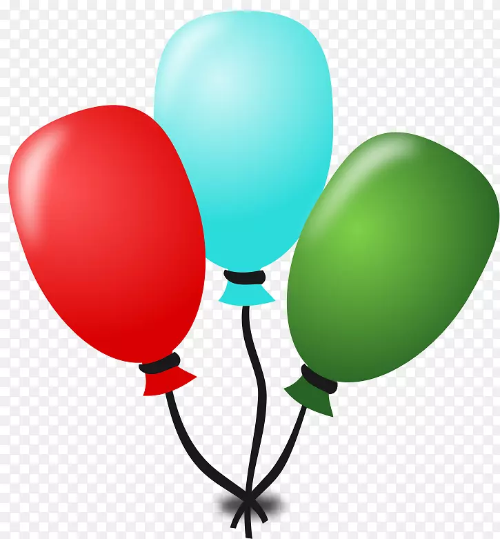 图形生日剪贴画气球电脑图标-生日