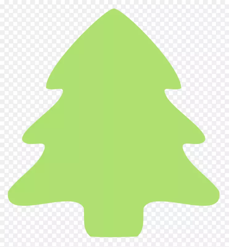 剪贴画圣诞树开放日部分-圣诞树