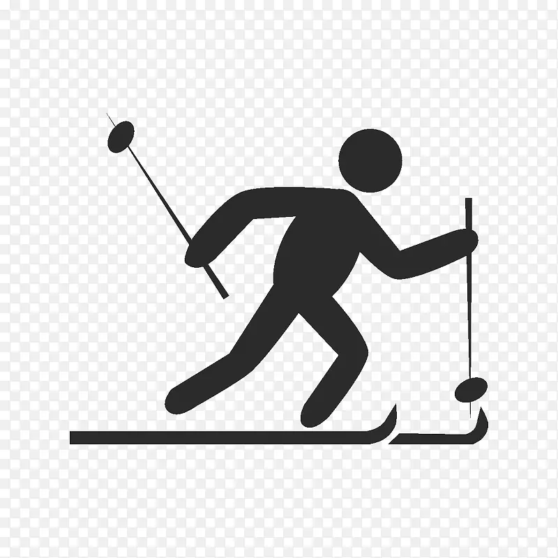 滑雪者，人类运动，滑雪板