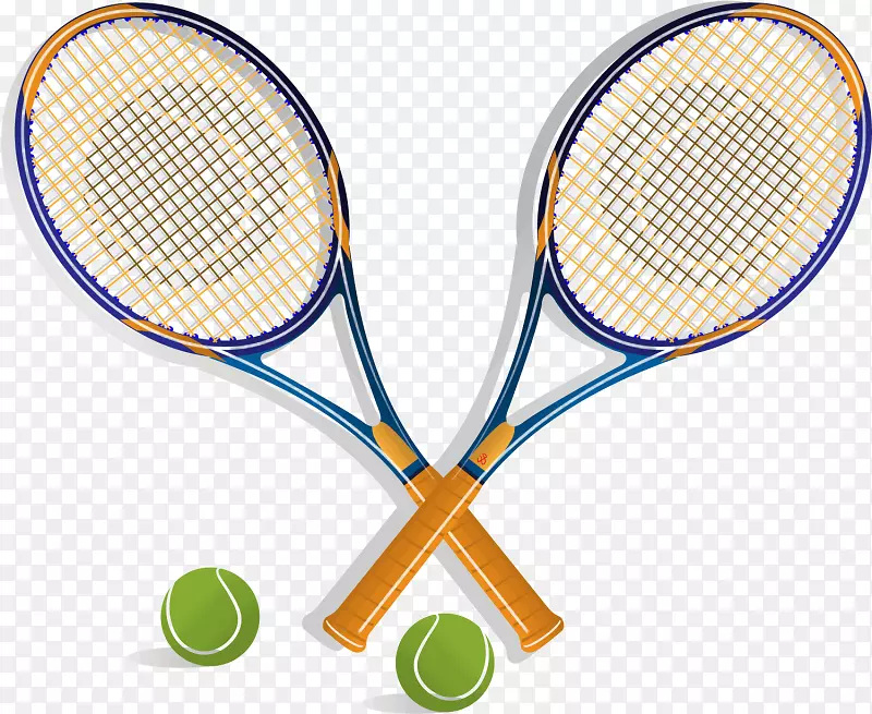 球拍，网球器材，剪接艺术，拉基塔，特尼索瓦.网球