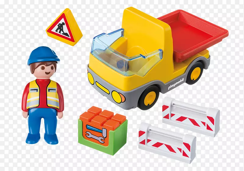 玩具Playmobil 5283建筑卡车乐高Playmobil 5283建筑卡车-玩具