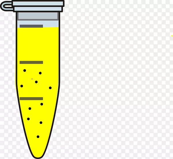 黄色图像epje剪贴画图形.Eppendorf