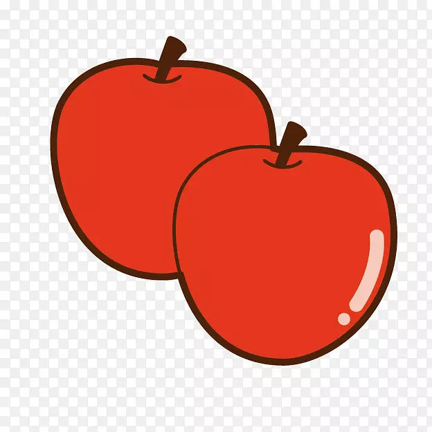 苹果水果食品配料吃