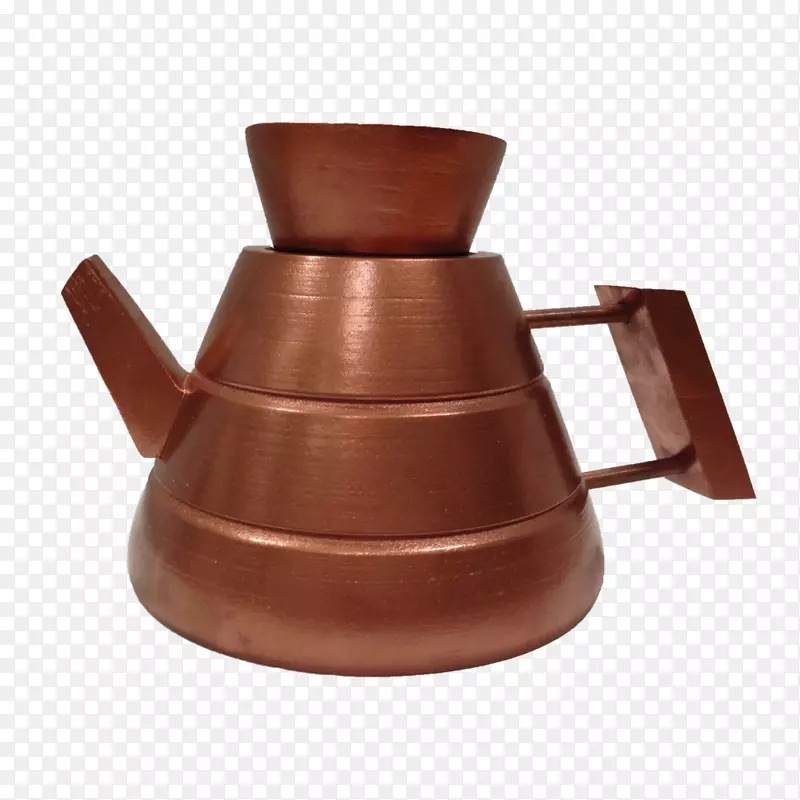 水壶茶壶田纳西铜原型铜壶沸腾