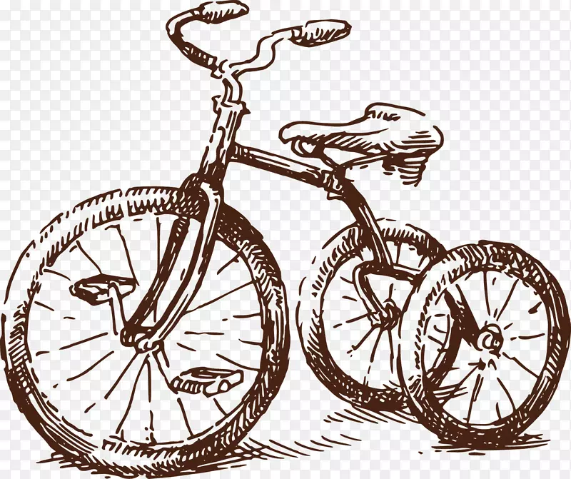 三轮车、串联自行车、电动三轮车、木制自行车-自行车