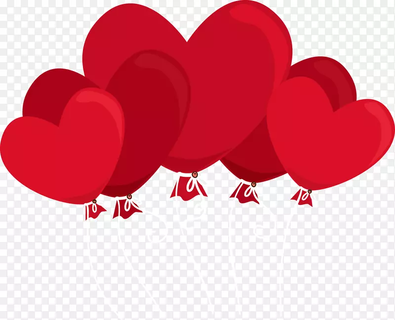 心情人节红色png网络图像-Go气球