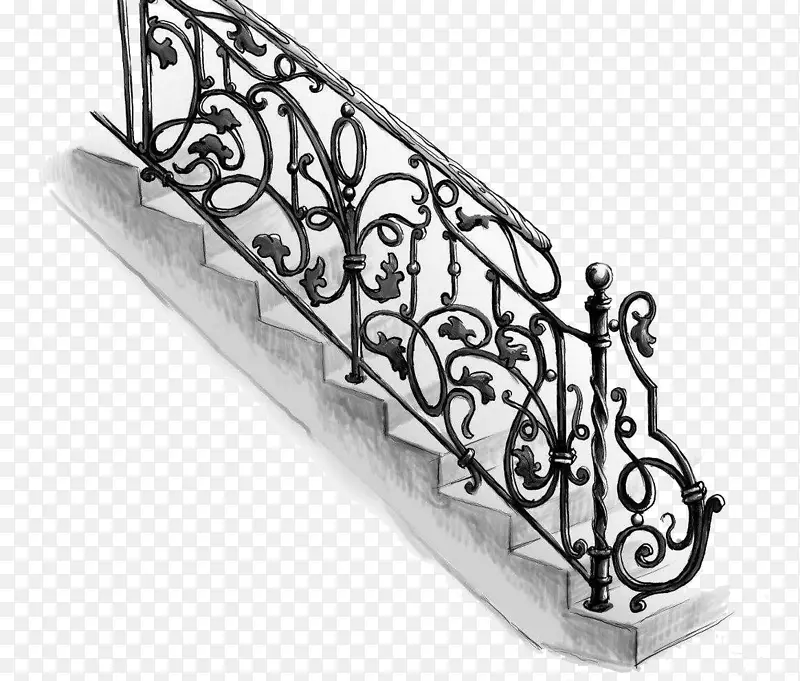 锻造扶手楼梯护栏栅栏