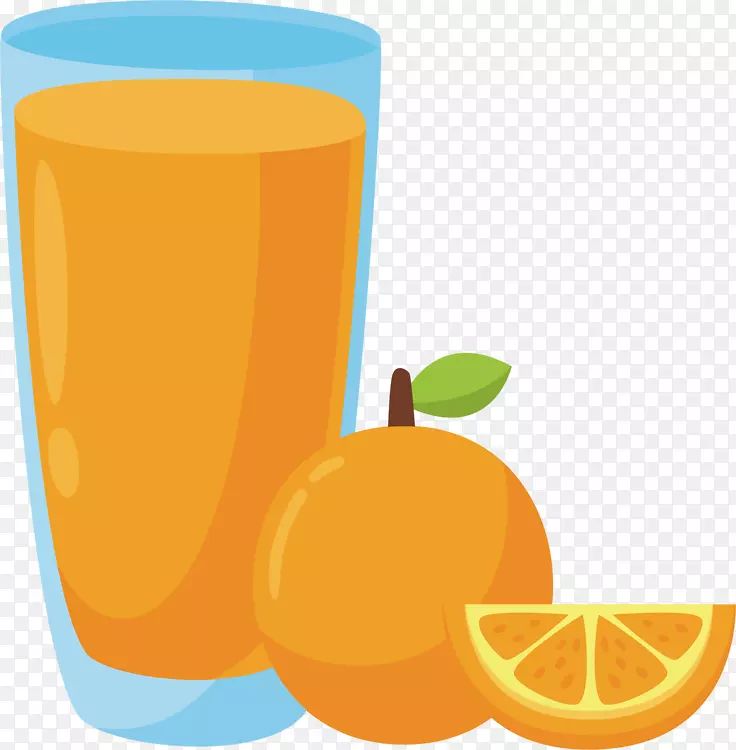 橙汁饮料苹果汁剪辑艺术果汁