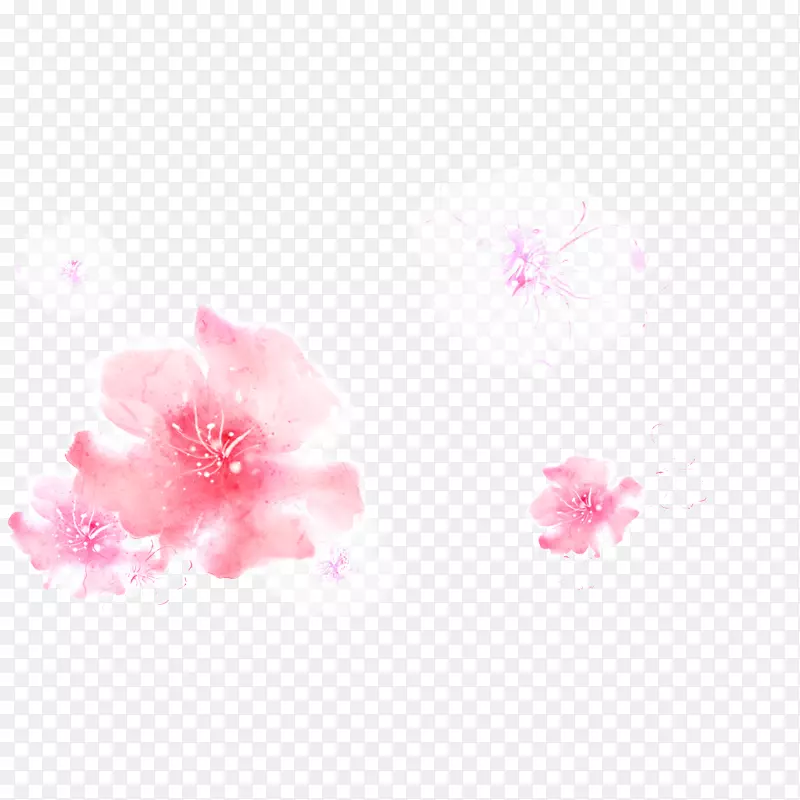 png图片粉红图像桌面壁纸像素-桃花