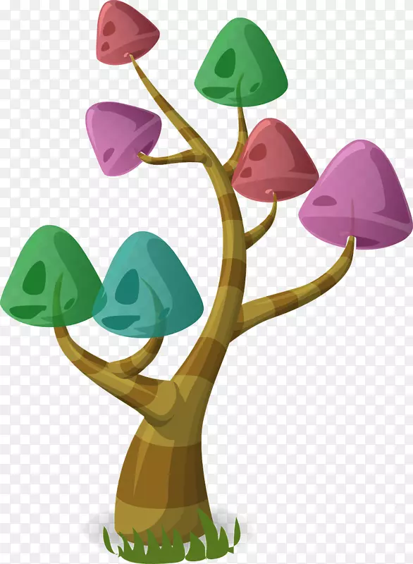 图形图像树png图片蘑菇树