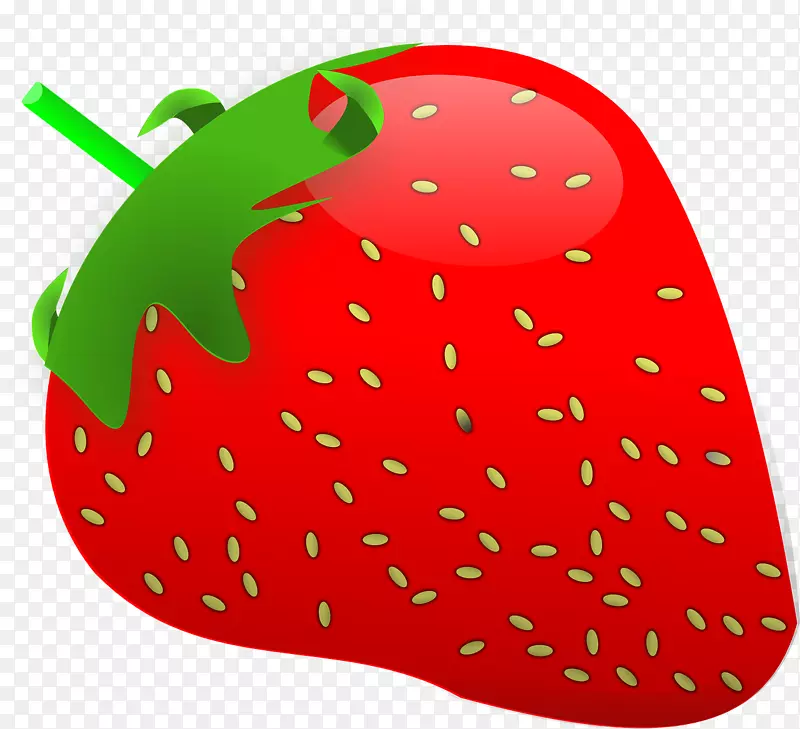 草莓派夹艺术草莓汁-果汁