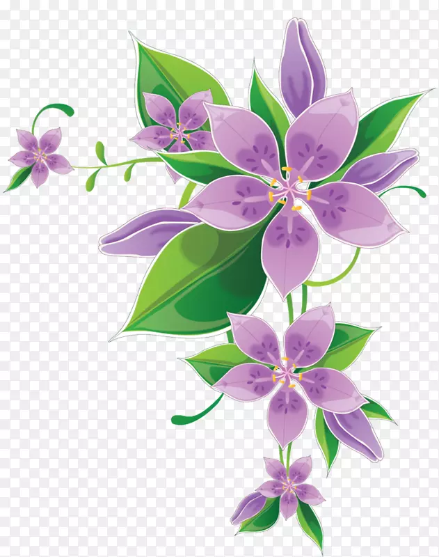 png图片剪贴画图形图像可爱的花朵