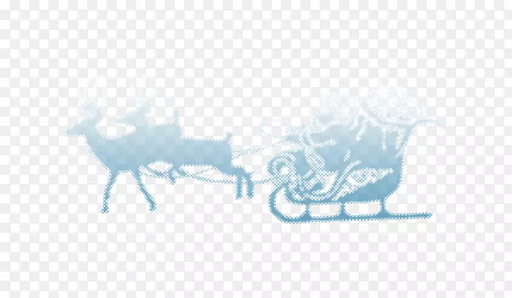 驯鹿插图png图片鹿角-圣诞卡