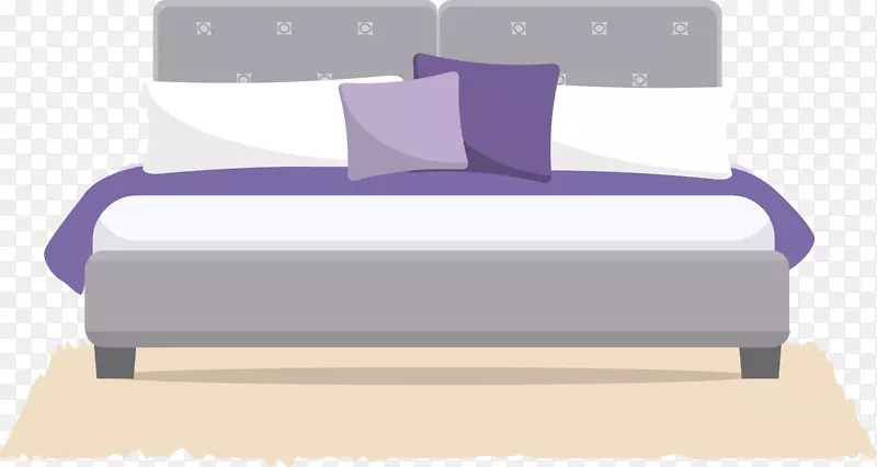 床架家具设计床垫.卡通床