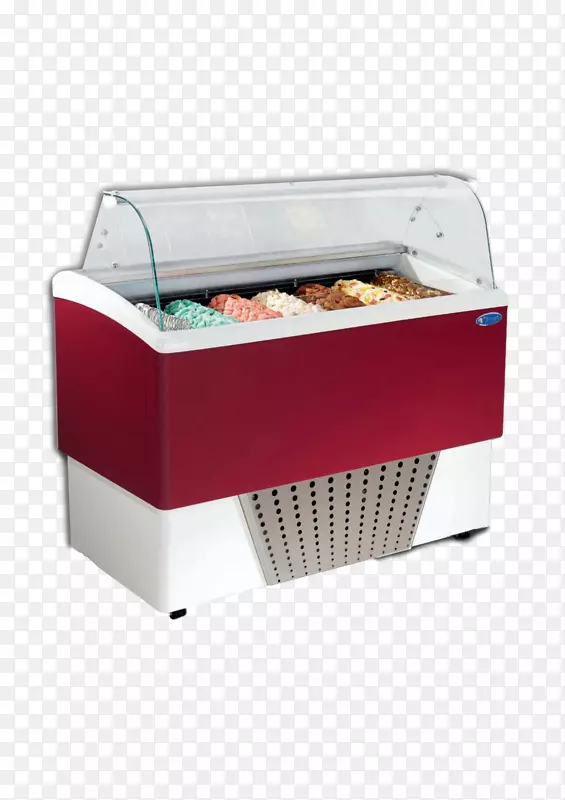 冰淇淋锥，冰糕，冰淇淋，华夫饼-冷冻饮料分配器