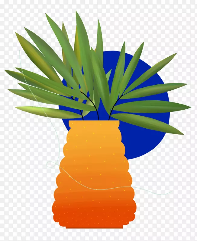 菠萝蓝艺术-菠萝