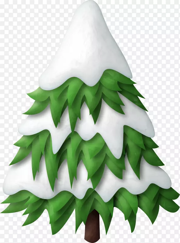 剪贴画圣诞树圣诞节png图片冷杉-圣诞树