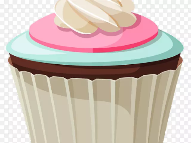 纸杯蛋糕邦特蛋糕糖霜巧克力蛋糕夹艺术.甜红糖松饼