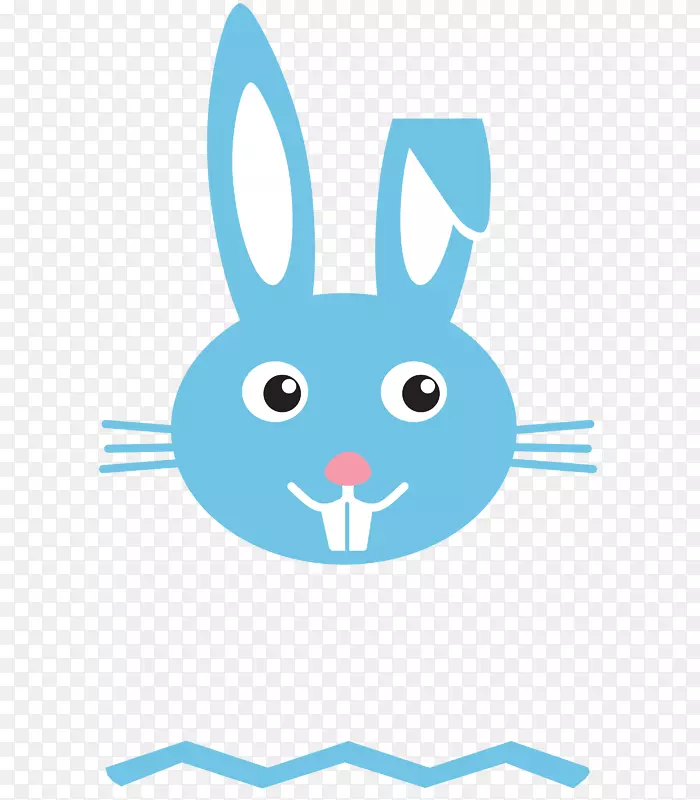 国内兔复活节兔子插图-兔子