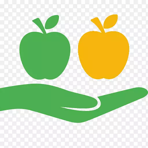 苹果农业标志剪贴画-苹果
