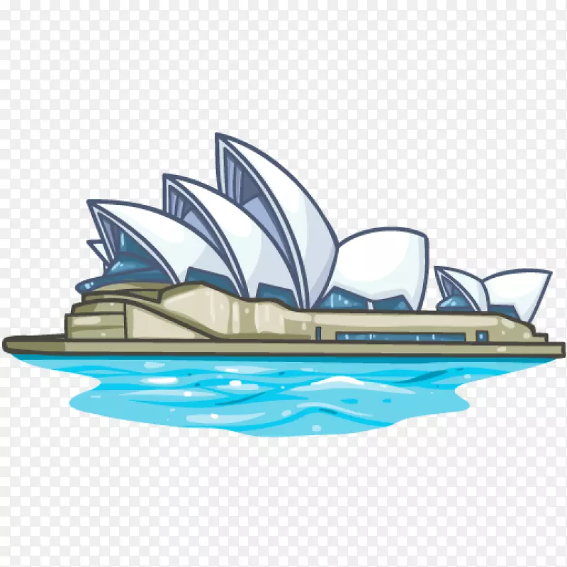 悉尼歌剧院港杰克逊海港大桥png图片图像拼接旗