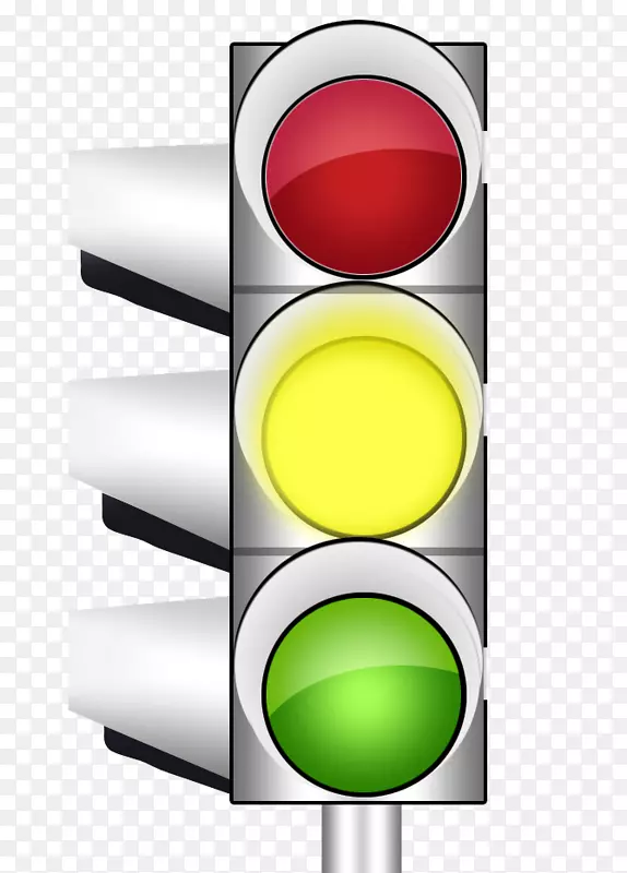 交通信号灯交通标志剪贴画.交通灯