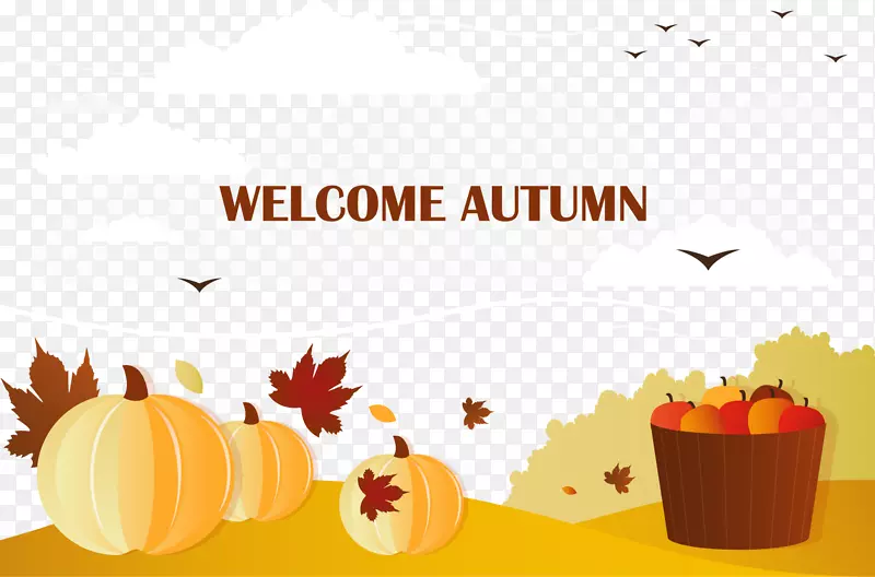 秋季图形图像插图png图片欢迎秋季