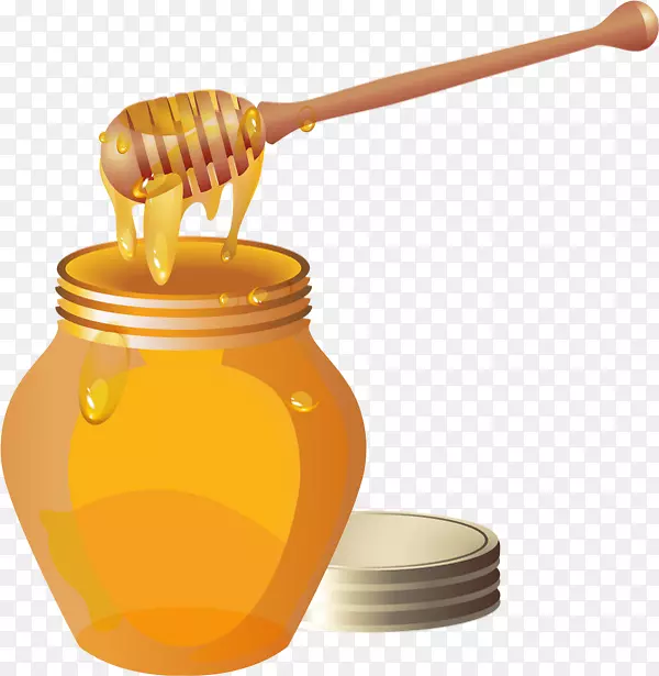 蜜蜂图形蜜蜂果酱-蜜蜂