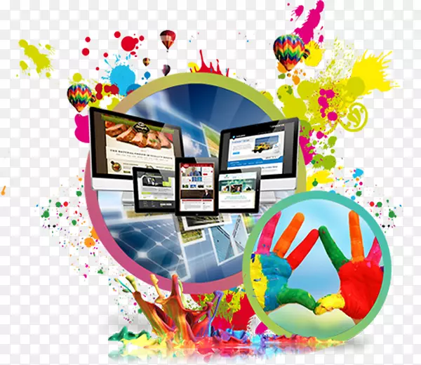 创造性web设计web开发png图片.web设计