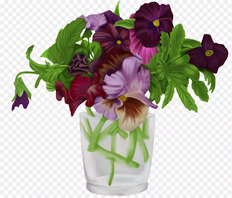 潘西切花花瓶设计-花卉