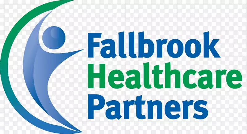 LOGO Fallbrook保健合作伙伴品牌组织字体保护健康信息